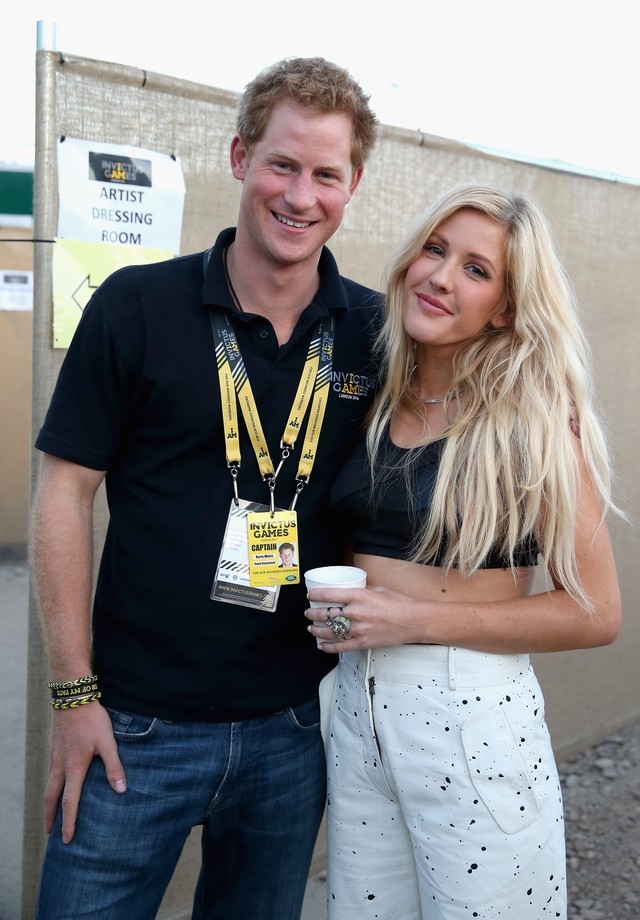 Harry e Ellie Goulding (Foto: Getty Images) Harry e Ellie Goulding (Foto: Getty Images)