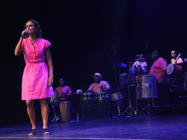 Zélia Duncan em show na Zona Sul do Rio (Foto: Anderson Borde/ Ag. News)
