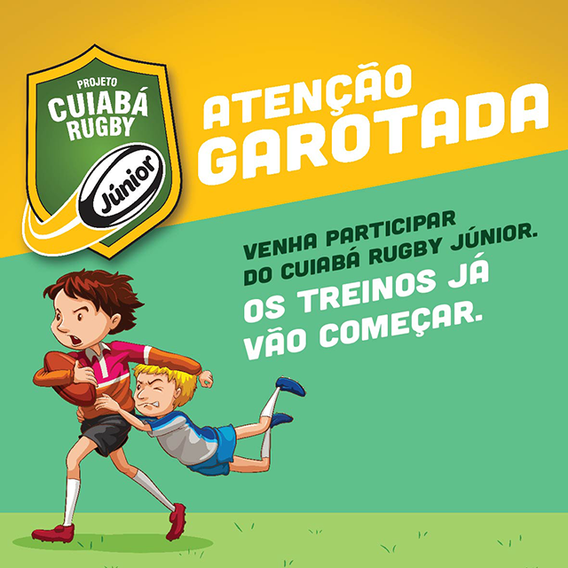 Cuiabá Rugby inicia projeto para crianças (Foto: Divulgação/Cuiabá Rugby)