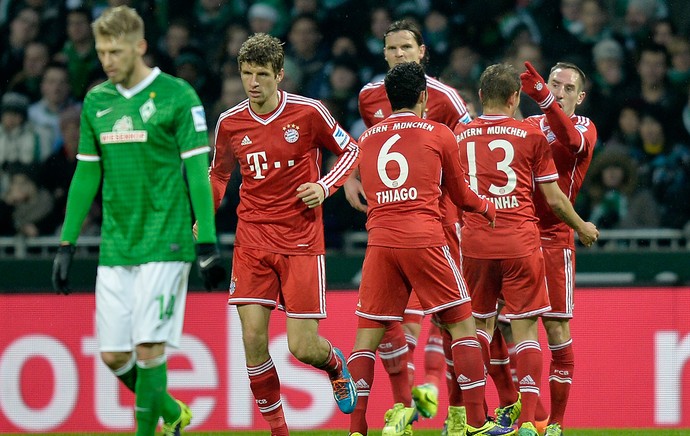 ribery  bayern munique x werden bremen (Foto: AP)