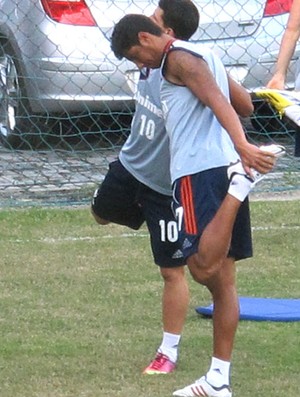 Michael treino Fluminense doping (Foto: Fabio Leme)