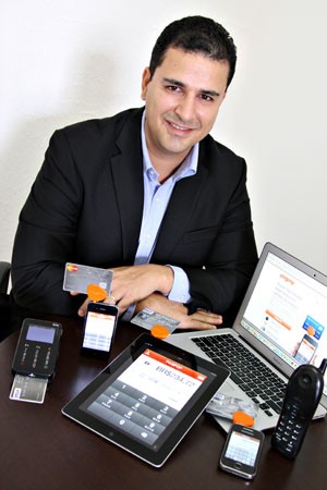 Márcio Campos, presidente da Pagpop, startup de pagamentos móveis para micro e pequenos empresários.