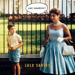 Capa do disco 'Luiz Maurício' mostra Lulu ao lado da mãe em 1958 (Foto: Divulgação)