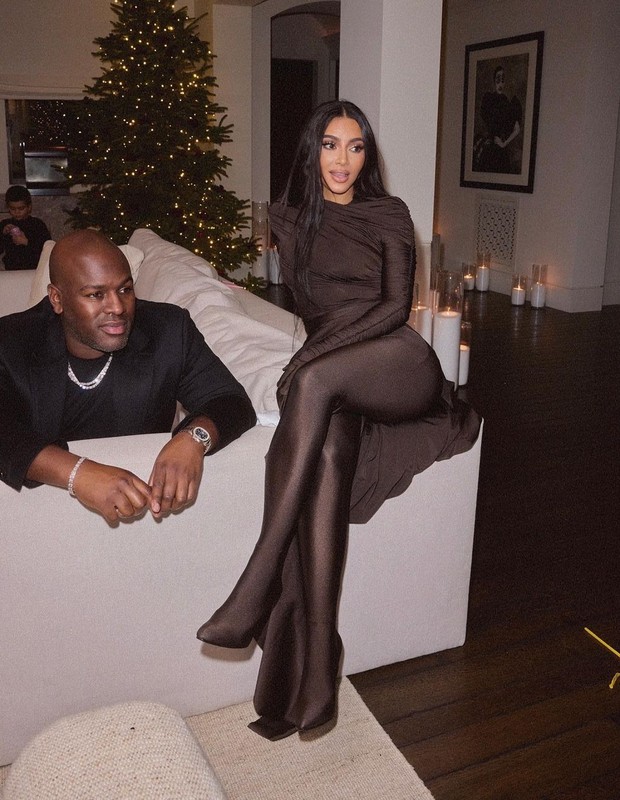 Kim Kardashian e Corey Gamble (Foto: Reprodução/Instagram)