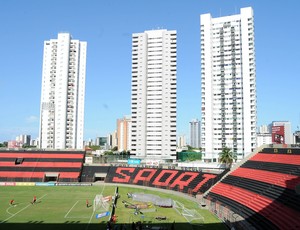 Sport x CSA portões fechados Ilha do Retiro (Foto: Aldo Carneiro / Pernambuco Press)
