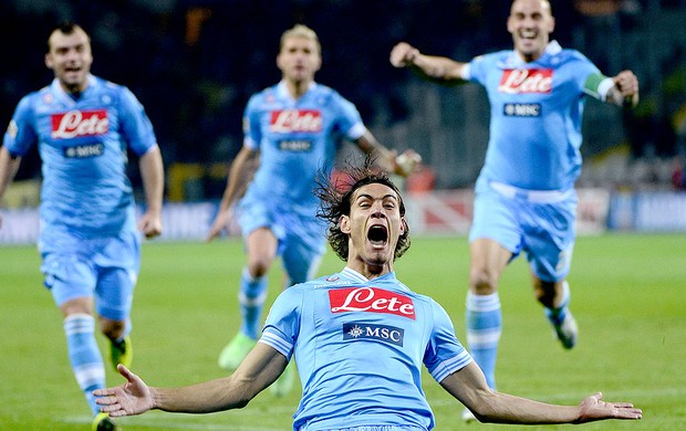 Cavani gol Napoli Torino (Foto: AFP)