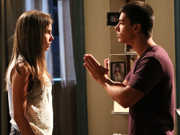 Duca pede desculpas a namorada e confessa que foi machista (Foto: Carol Caminha/Gshow) Duca pede desculpas a namorada e confessa que foi machista (Foto: Carol Caminha/Gshow)