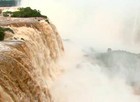 Vazão nas Cataratas do Iguaçu quase triplica após chuvas no Paraná (Reprodução/RPCTV)