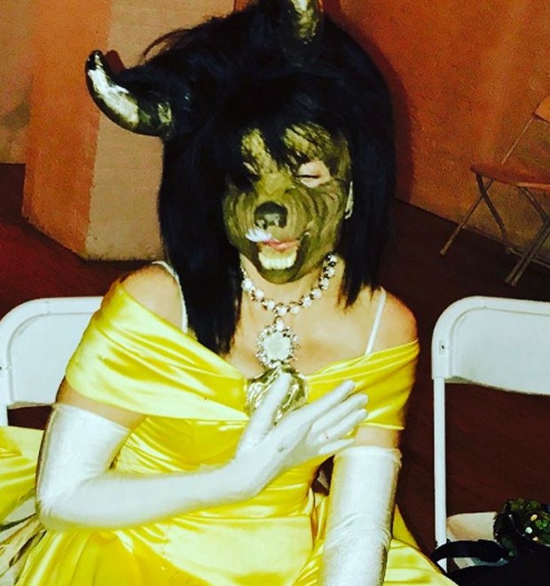 Madonna fantasiada (Foto: Reprodução / Instagram) Madonna fantasiada (Foto: Reprodução / Instagram)