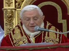 Papa Bento XVI se diz 'consternado'  (Reprodução Globo News)