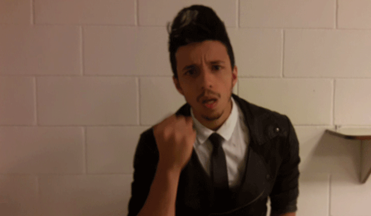 Rafah comemora quatro cadeiras viradas no 'The Voice Brasil' (Foto: Gshow)