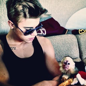 Justin Bieber com miquinho (Foto: Instagram / Reprodução)