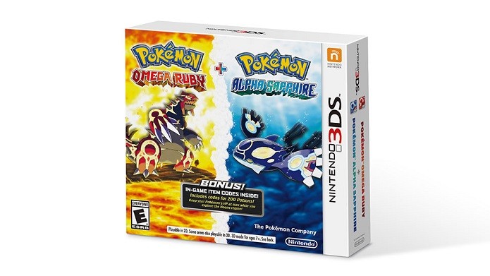 Pokémon Omega Ruby e Alpha Sapphire serão lançados em um pacote único. (Foto: Divulgação)