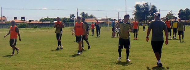 Treino do Botafogo-PB na Maravilha do Contorno (Foto: Divulgação / Botafogo-PB)