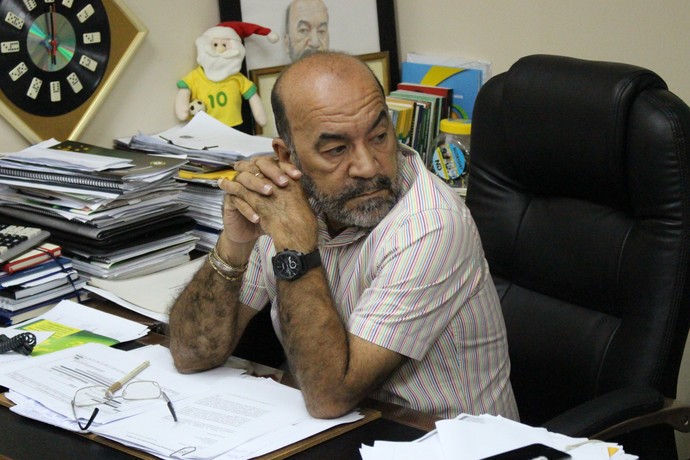 Cesarino Oliveira, presidente da FFP (Foto: Wenner Tito ) Cesarino Oliveira, presidente da FFP (Foto: Wenner Tito )