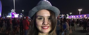 VÍDEO: chapéu é eleito o acessório da vez pelo público do Rock in Rio (Cristina Boeckel/G1)