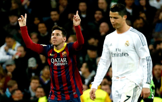 messi barcelona eCristiano Ronaldo real madrid (Foto: Agência Reuters)
