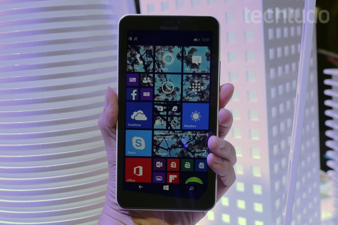 Lumia 640 (Foto: Isadora Díaz/ TechTudo)