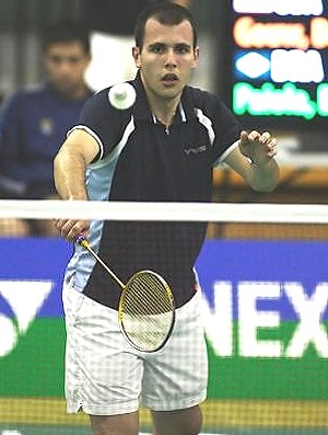 Daniel Paiola, atleta da Seleção Brasileira de Badminton (Foto: Divulgação)