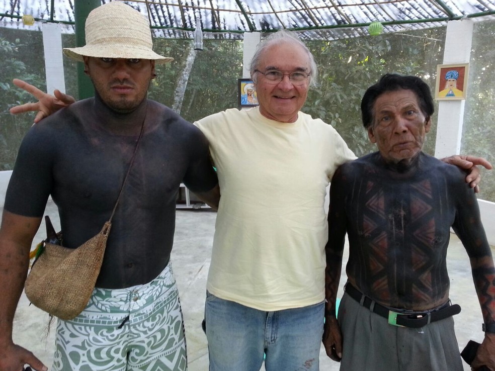 Índios da tribo Fulni-ó de Águas Belas se mobilizaram para tentar libertar o pesquisador (Foto: Patrícia Alves/Acervo Pessoal)