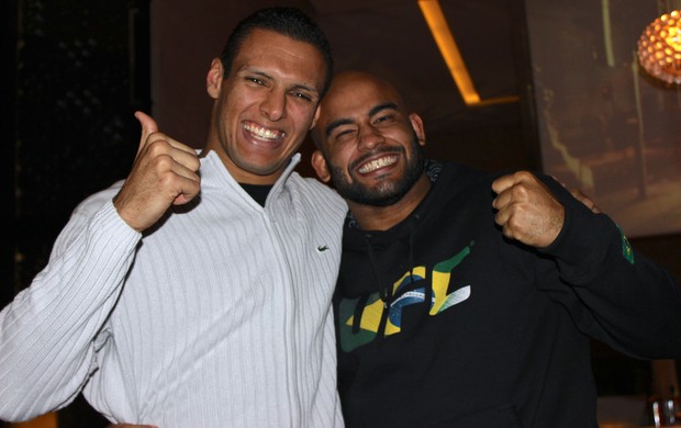 Marcio Lyoto e Warlley Alves (Foto: Adriano Albuquerque)