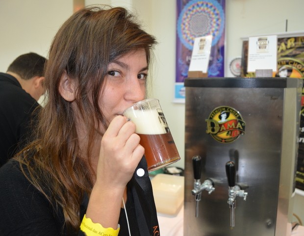 Concurso de cervejas exóticas em Piracicaba (Foto: Thomaz Fernandes / G1)