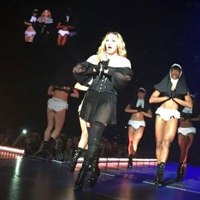 Madonna estreia turnê Rebel heart em Montreal, no Canadá (Foto: Instagram/ Reprodução)