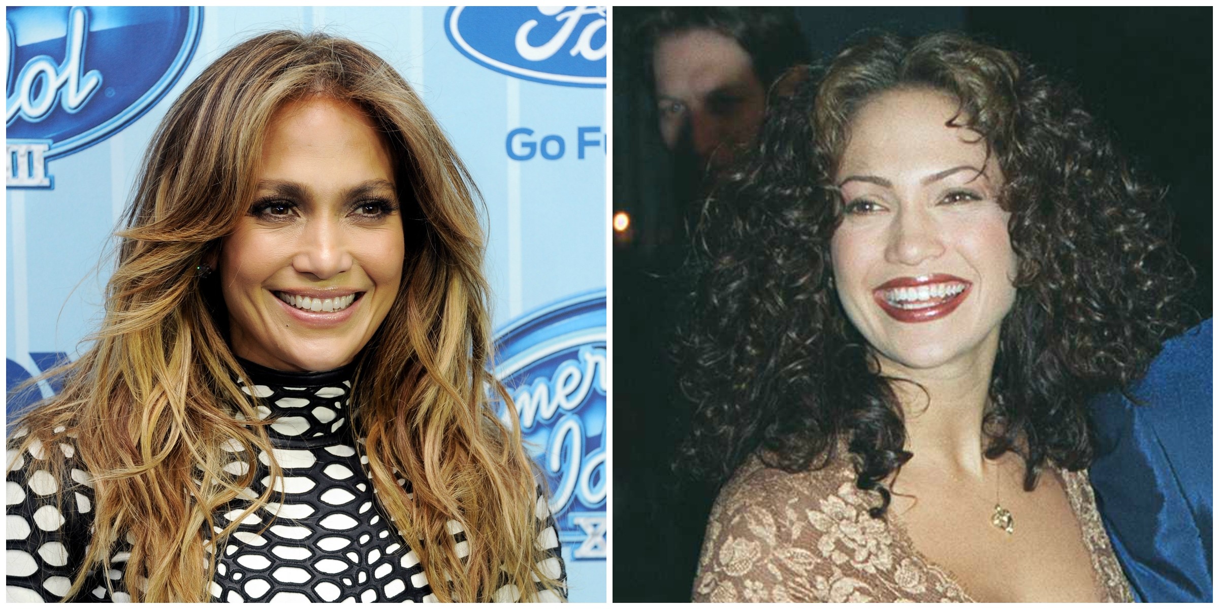 Jennifer Lopez fez o caminho oposto: tinge as madeixas com tons de loiro agora, mas originalmente é morena. (Foto: Getty Images)