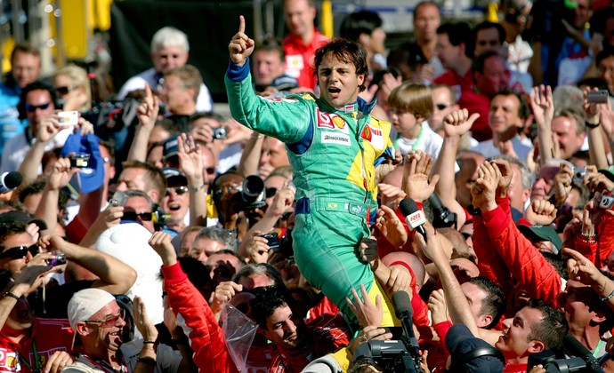 Para Felipe Massa, vitórias em Interlagos foram o melhor momento da carreira na Ferrari (Foto: Getty Images) Para Felipe Massa, vitórias em Interlagos foram o melhor momento da carreira na Ferrari (Foto: Getty Images)