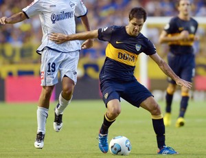 Martinez pelo Boca juniors (Foto: AFP)