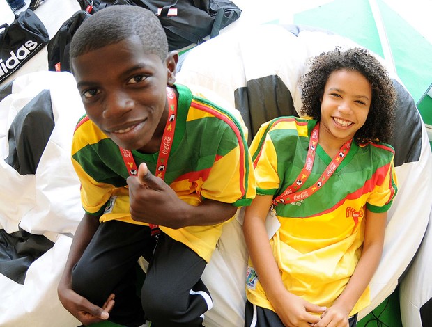 gandulas maracanã final brasil x espanha (Foto: Alexandre Durão)