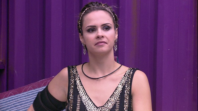 Cleópatra? Ana Paula mostra toda sua elegância (Foto: TV Globo)