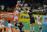 Em jogo com bolada no rosto de juiz, Minas bate Campinas no tie-break Em jogo com bolada no rosto de juiz, Minas bate Campinas no tie-break