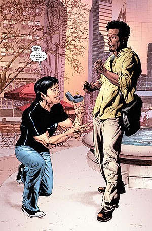 O X-Men Northstar pede seu antigo namorado em casamento na nova edição da HQ da Marvel (Foto: Reuters/Marvel Comics)