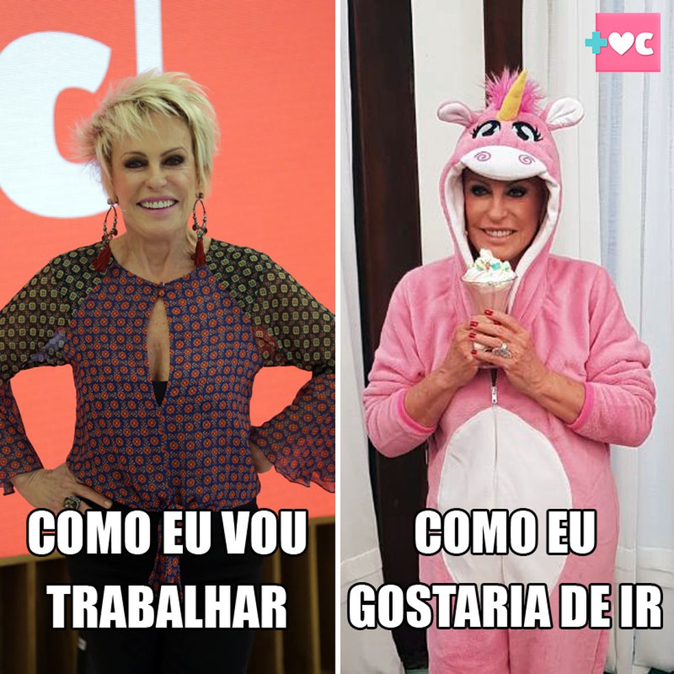 Vai me dizer que você nunca quis trabalhar de pijama? (Foto: Gshow)
