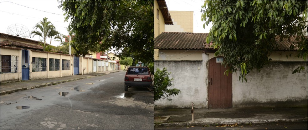 Casa onde Araceli viveu no Espírito Santo  (Foto: Viviane Machado/ G1)