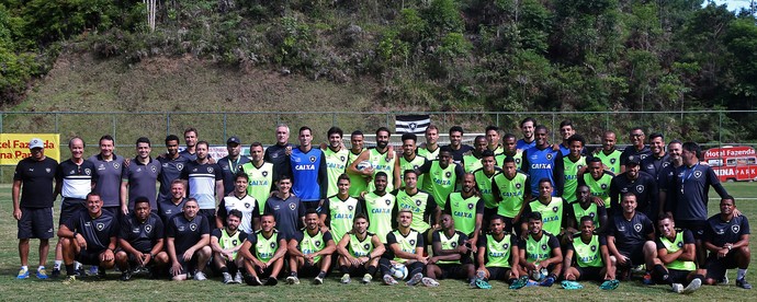 Botafogo foto oficial Domingos Martins (Foto: Vitor Silva / SSpress / Botafogo)