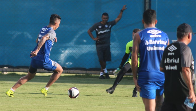 Lucas barrios Grêmio (Foto: Eduardo Moura/GloboEsporte.com)