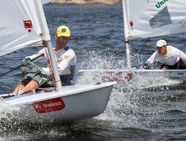 Robert Scheidt dominou a classe Laser na Semana Brasileira de Vela (Foto: Divulgação)