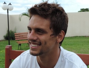 Rodrigo Caio, zagueiro do São Paulo (Foto: Ronaldo Nascimento / GloboEsporte.com)