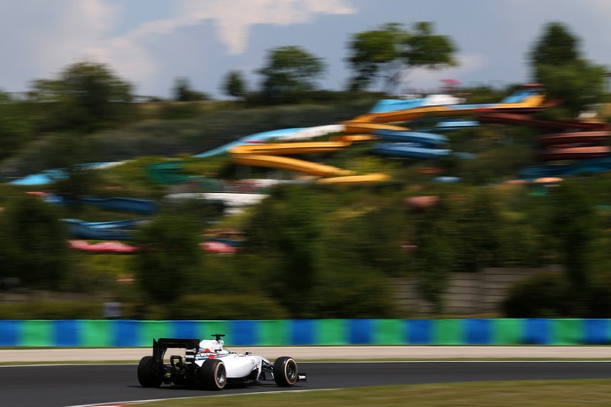 Felipe Massa no treino classificatório para o GP da Hungria (Foto: Getty Images)