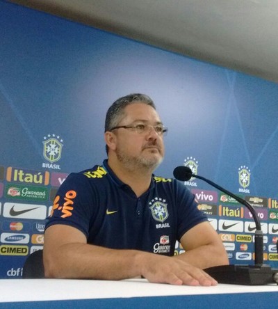 Rogério Micale, técnico da seleção olímpica (Foto: Leonardo Freire/GloboEsporte.com)