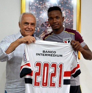 Thiago Mendes renova contrato São Paulo 2021 (Foto: Reprodução / Instagram)