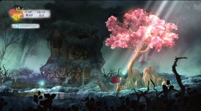 Os traços e pintura de Child of Light são de tirar o folego (Foto: Reproduçõa/Paulo Vasconcellos)