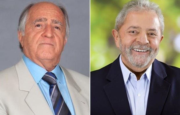 Ary Fontoura e Lula (Foto: Globo/Site Oficial)