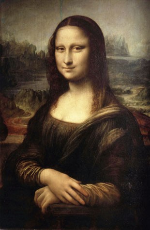 A obra 'A Gioconda',  também conhecida como 'Mona Lisa', de Leonardo da Vinci (Foto:  The Art Archive / Musée du Louvre Paris / Alfredo Dagli Orti/ AFP)