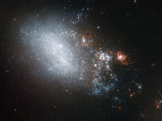 Galáxias Nasa (Foto: Nasa/AFP)