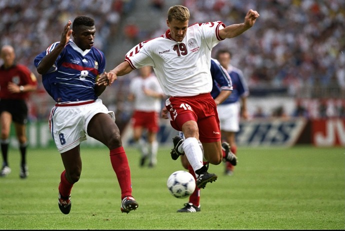 Jebbe Sand Dinamarca Copa do Mundo de 1998 (Foto: Getty Images)