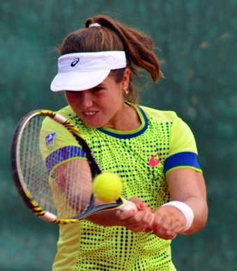 Torneio future feminino de tênis - São José dos Campos tenista Gabriela Cé (Foto: Danilo Sardinha/GloboEsporte.com)