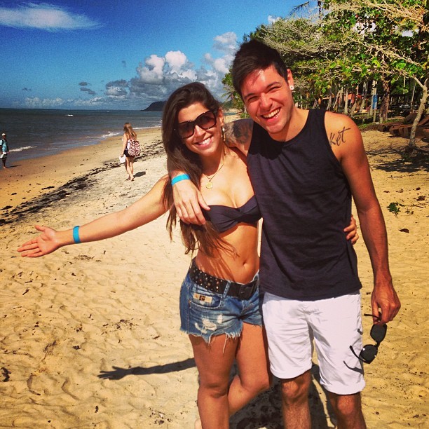Andressa Ganacin e Nasser Rodrigues (Foto: Reprodução/Instagram)